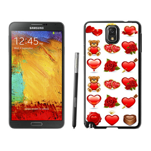 Valentine Cute Bear Love Samsung Galaxy Note 3 Cases DYY